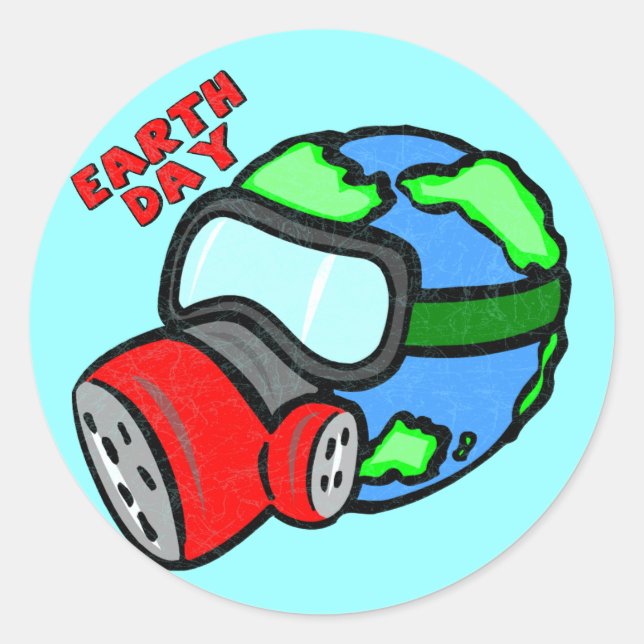 Earthday Shirts and Gifts Classic Round Sticker (Front)