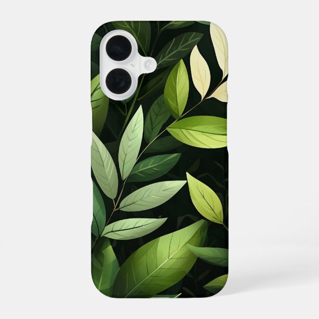 Earthen Bloom iPhone 16 Case (Back)