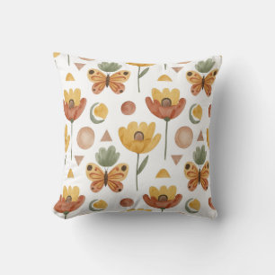 Earthen Petals & Wings Cushion
