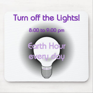 EarthHour4 Mouse Mat