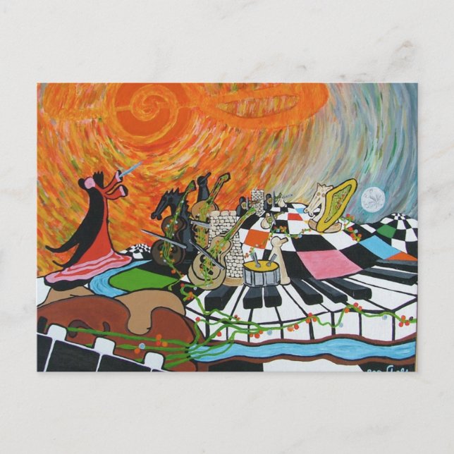 Earthless Music Postcard (Front)