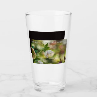 Earthlight and Healing Japanese Flowers and Poetry Glass