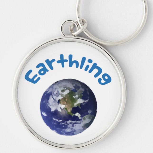 Earthling Key Ring (Front)