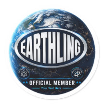 Earthling Official Member Badge Design