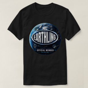 Earthling Official Member Design T-Shirt