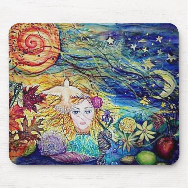 Earthly Delights Mouse Mat (Front)