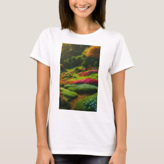 Earthly Elegance: women's nature-inspired T-shirts