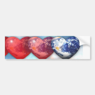 EARTHLY LOVE BUMPER STICKER