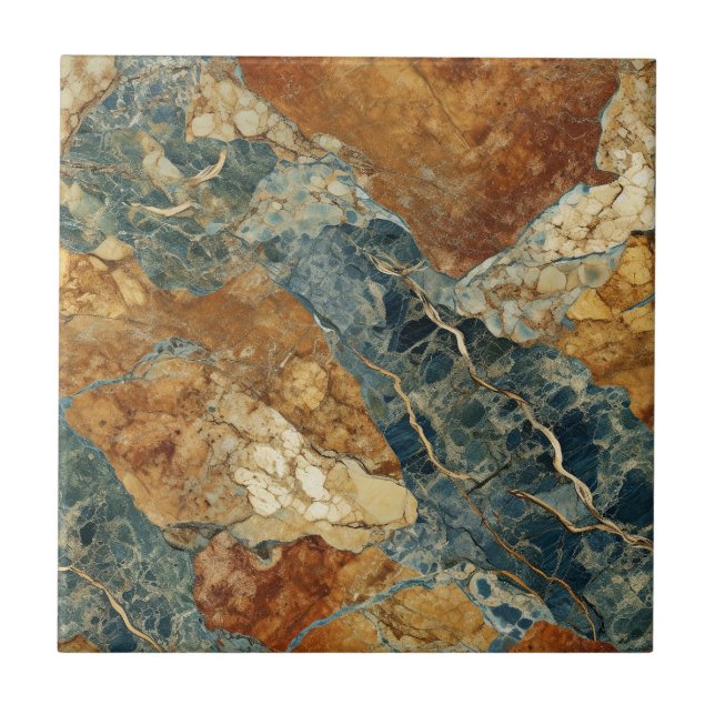 Earthly Marble Ceramic Tile (Front)