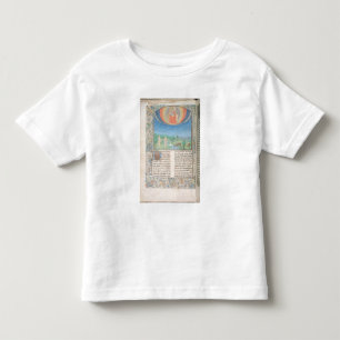 Earthly Paradise, a Book on Seven Ages of World Toddler T-Shirt
