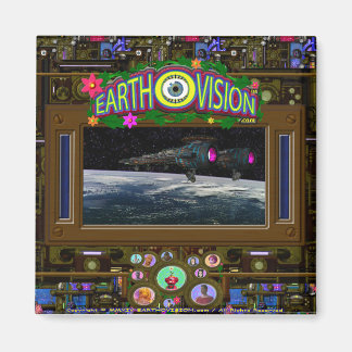 EARTHOVISION Magnet (Square)