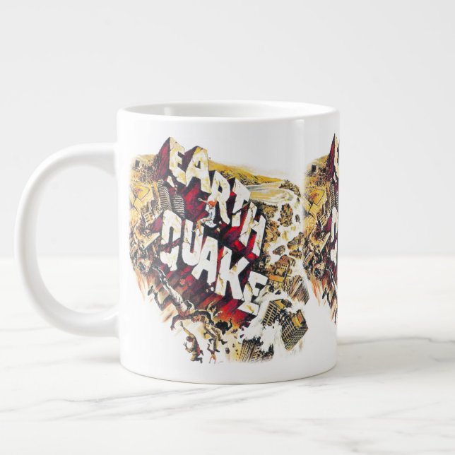 EARTHQUAKE Jumbo Mug (Left)