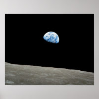 Earthrise 16"x20" print