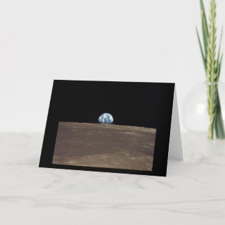 Earthrise - Apollo 11 Card