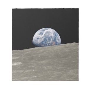 Earthrise Apollo 8 Notepad