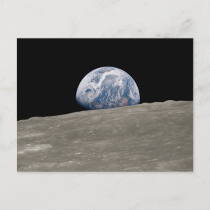 Earthrise Apollo 8 Postcard