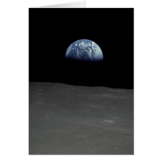 Earthrise Famous Image from the Moon