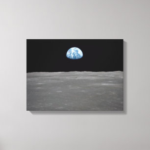 Earthrise Photo Canvas Print