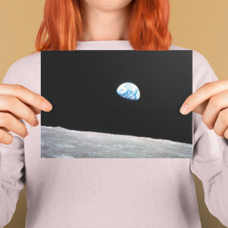 Earthrise Postcard