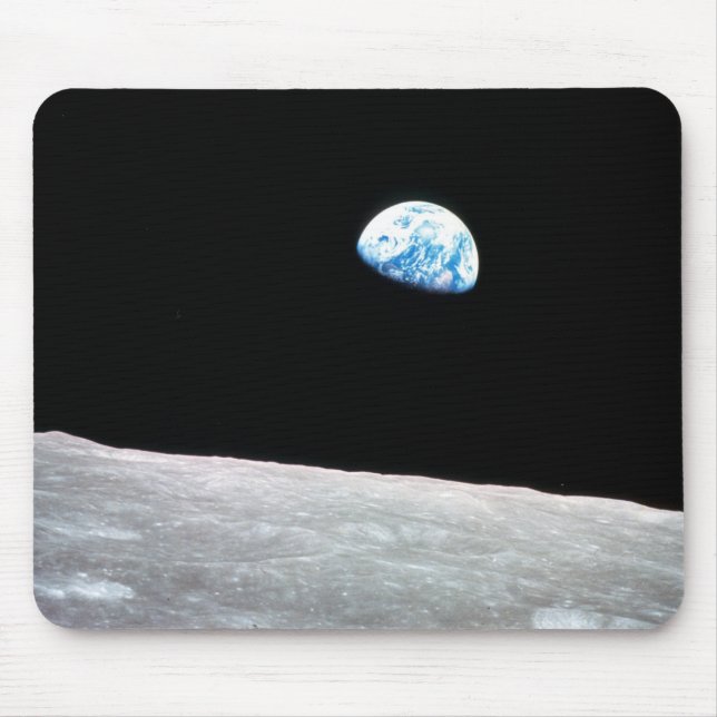 Earthrise - The Lunar Perspective Mouse Mat (Front)