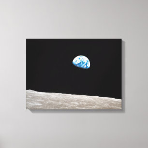 Earthrise William Anders Canvas Print