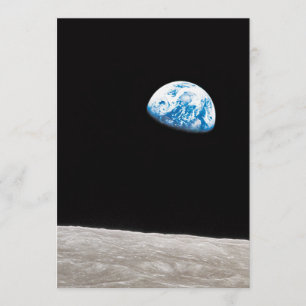 Earthrise William Anders Invitation
