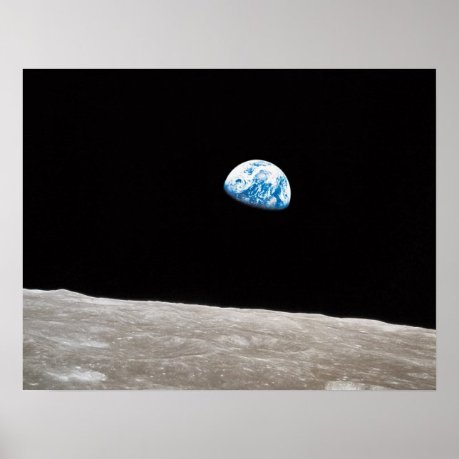 Earthrise William Anders Poster (Front)