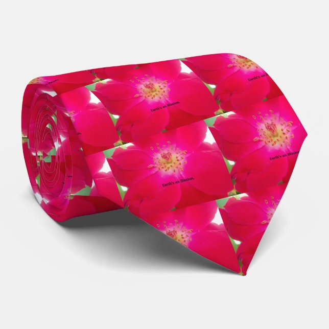 Earth's an Illusion Tie (Rolled)