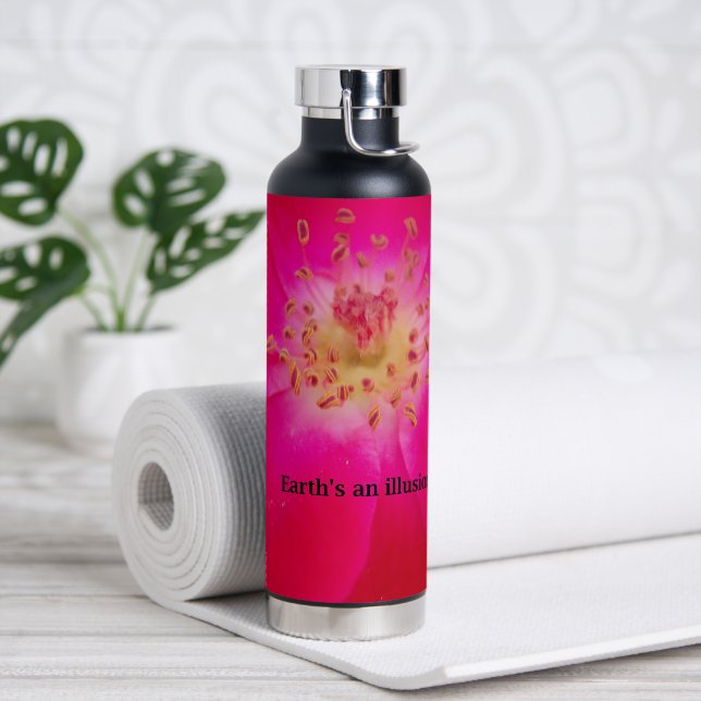 Earth's an Illusion Water Bottle (Yoga)