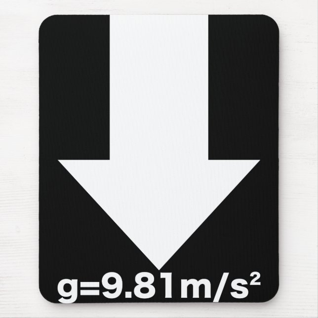 Earth's_Gravity Mouse Mat (Front)