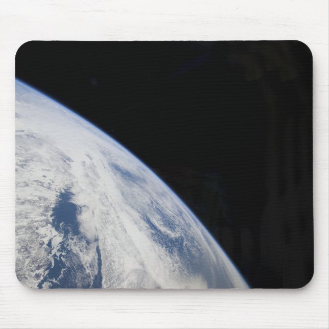 Earth's horizon and the blackness of space mouse mat (Front)