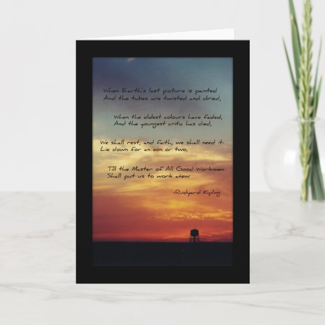 "Earth's Last Picture" Card (Front)