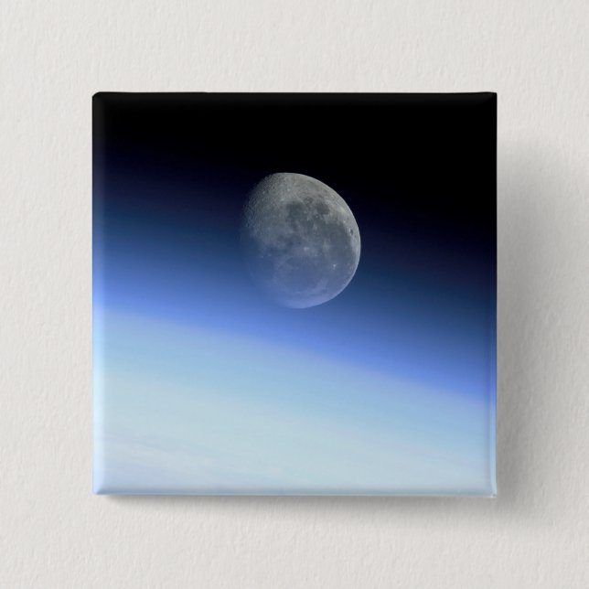 Earth's limb 15 cm square badge (Front)