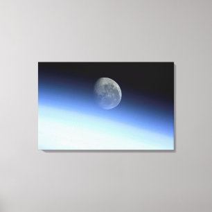 Earth's limb canvas print