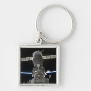 Earth's limb intersects a Soyuz spacecraft Key Ring