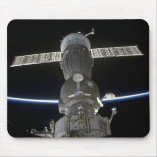 Earth's limb intersects a Soyuz spacecraft Mouse Mat