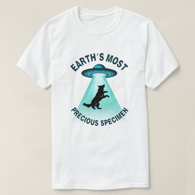 Earth's Most Precious Specimen T-Shirt (Design Front)