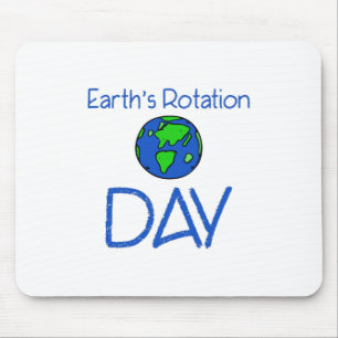 Earths Rotation Day Mouse Mat