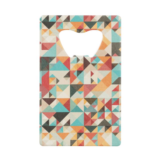 Earthtone Geometric Pattern (Front)