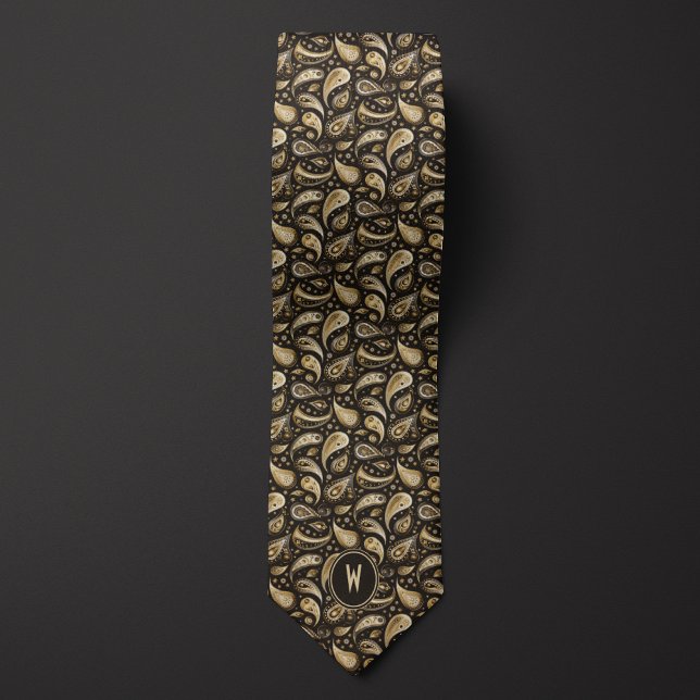 Earthtones Paisley Tie (Creator Uploaded)