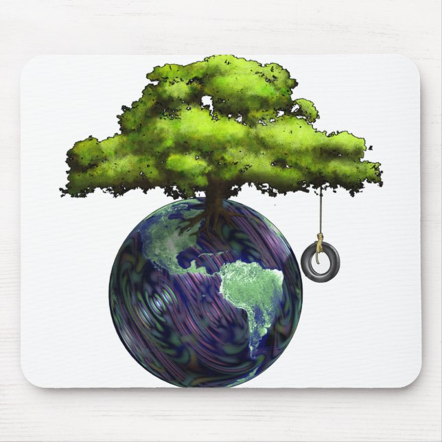 EarthTree Mouse Mat (Front)