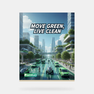 Earthwise: Inspiring Designs for a Cleaner Tomorro Acrylic Sign