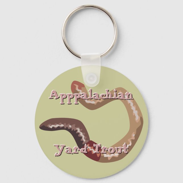Earthworm Keychain (Front)