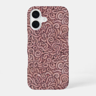 earthworms (big) iPhone 16 case