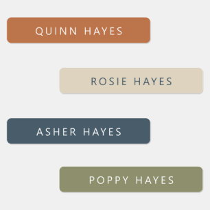 Earthy Autumn Colours Name
