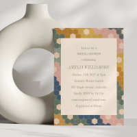 Earthy Boho Chic Vintage Modern Bridal Shower