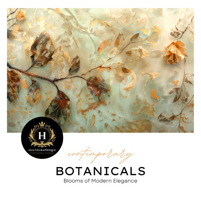 Earthy Botanical Elegance Tissue Pape Tissue Paper (Creator Uploaded)