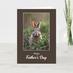 Earthy Browns Fathers Day Card