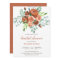 Earthy Burnt Orange Roses Bouquet Bridal Shower