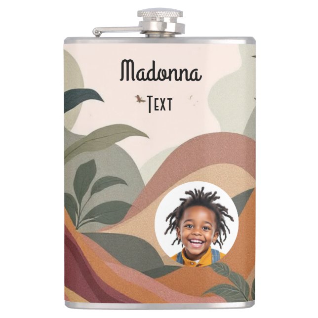 Earthy Escape Hip Flask (Front)